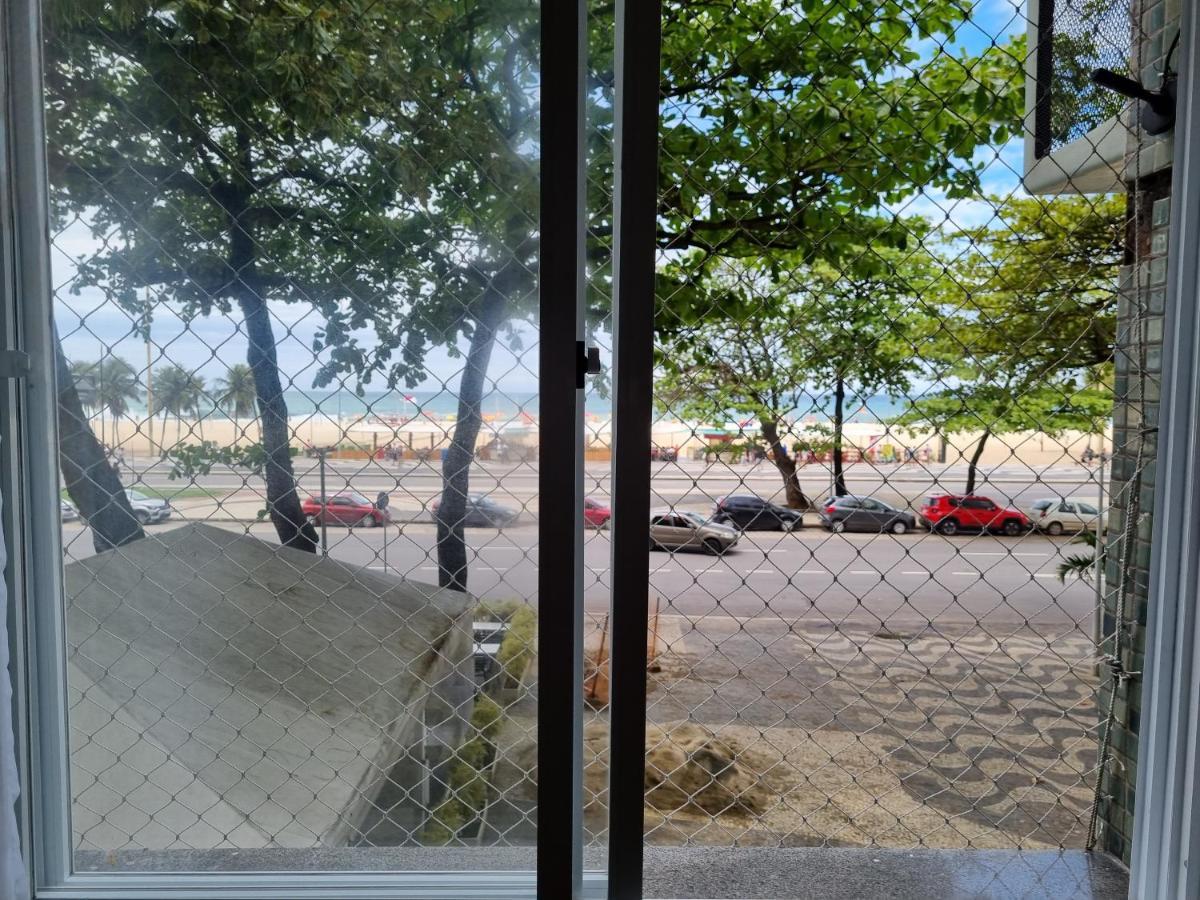 Leme De Frente Para O Mar Na Quadra Gourmet Da Atlantica 里约热内卢 外观 照片